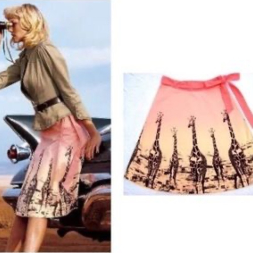 Anthropologie Shirt Jacket and Skirt two piece set